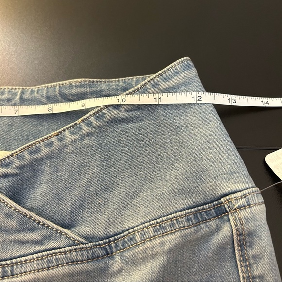 Free People Flare Jeans We The Free Pull On Sz 24 Retro Boho - Picture 6 of 8
